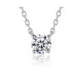1ct Round Brilliant Slider Solitaire Pendant Necklace