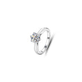 1ct Round Brilliant Six-Claw Solitaire Ring