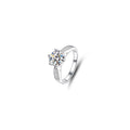 2ct Round Brilliant Solitaire Ring, Pavé Cathedral Shoulders
