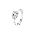1ct Round Brilliant Trilogy Ring